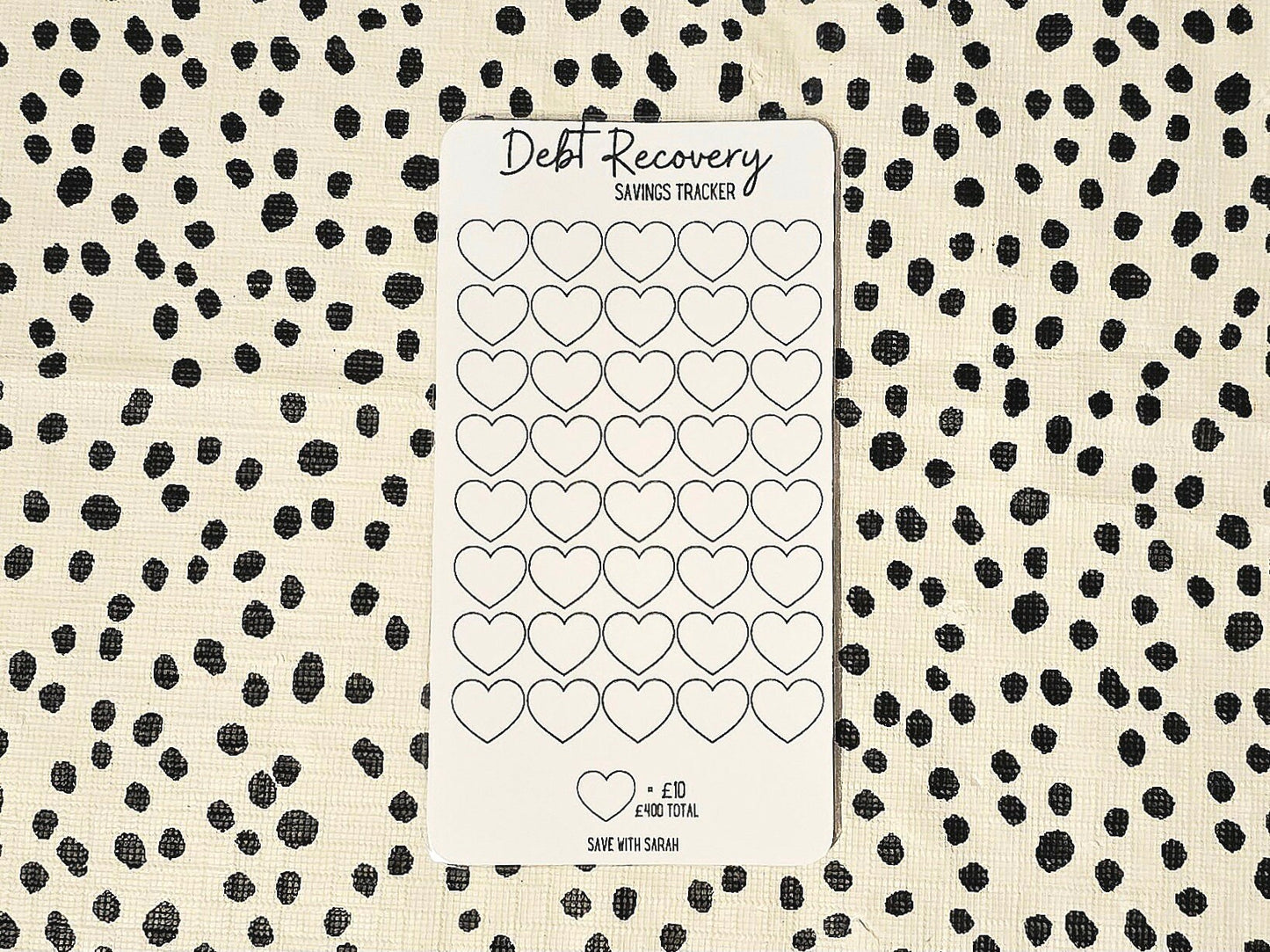 Debt Recovery Saving Tracker