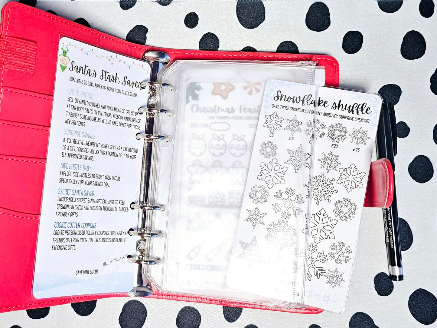 Christmas Elf-Approved Savings Binder